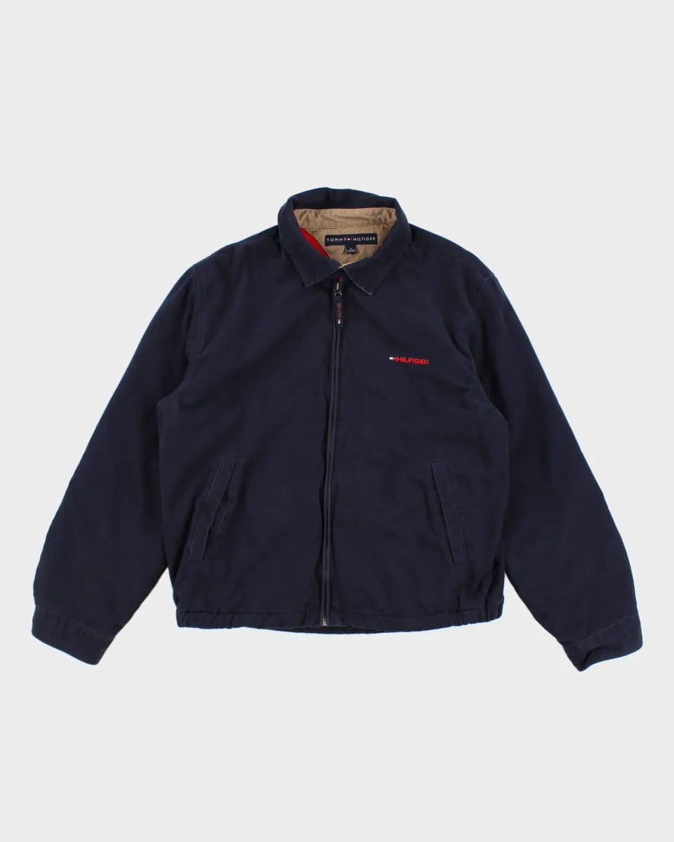00s Tommy Hilfiger Fleece Lined Harrington Jacket - M