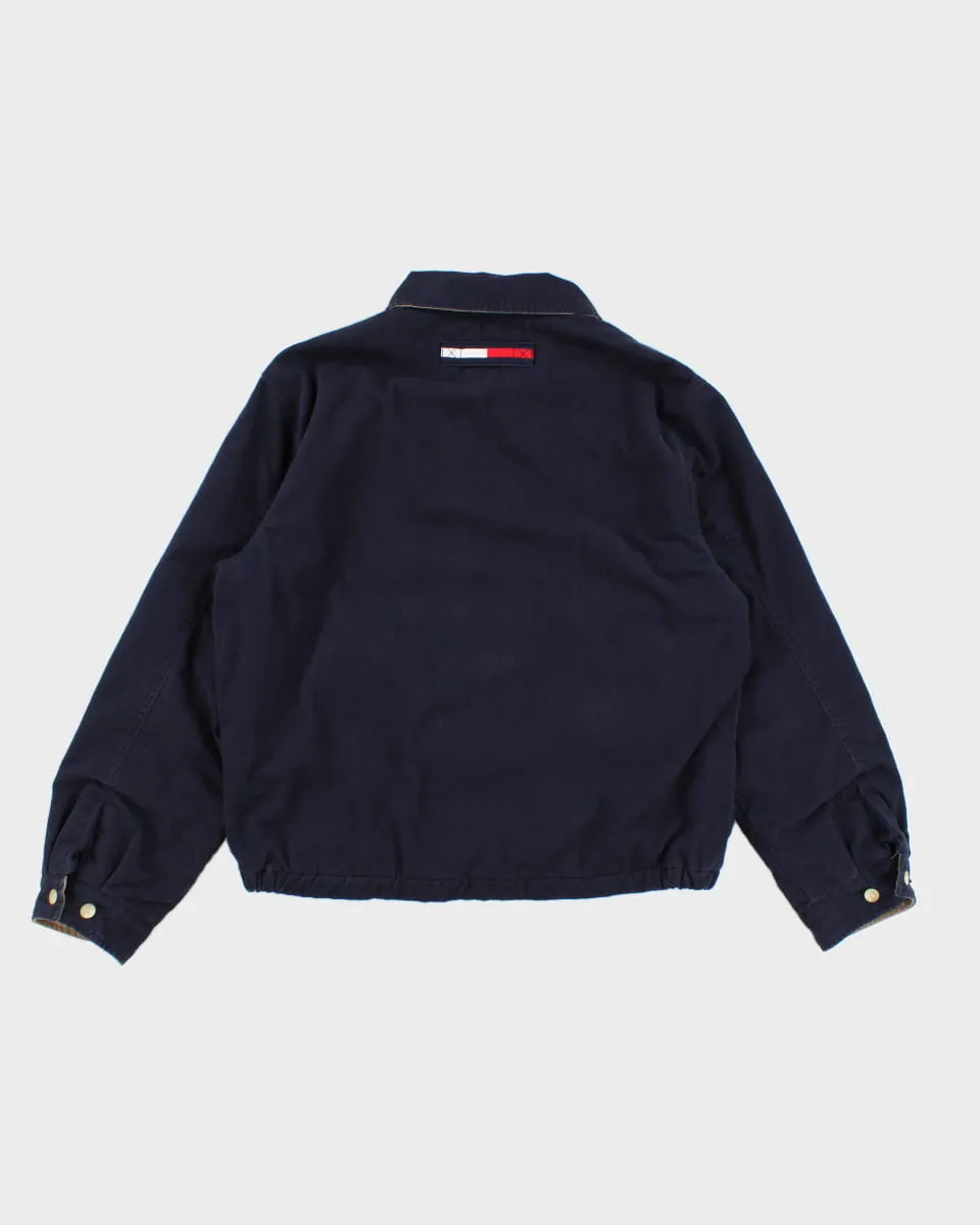 00s Tommy Hilfiger Fleece Lined Harrington Jacket - M