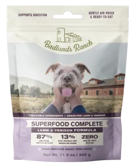 Badlands Ranch Superfood Complete Lamb & Venison 11.5oz