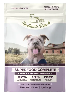 Badlands Ranch Superfood Complete Lamb & Vension 64oz