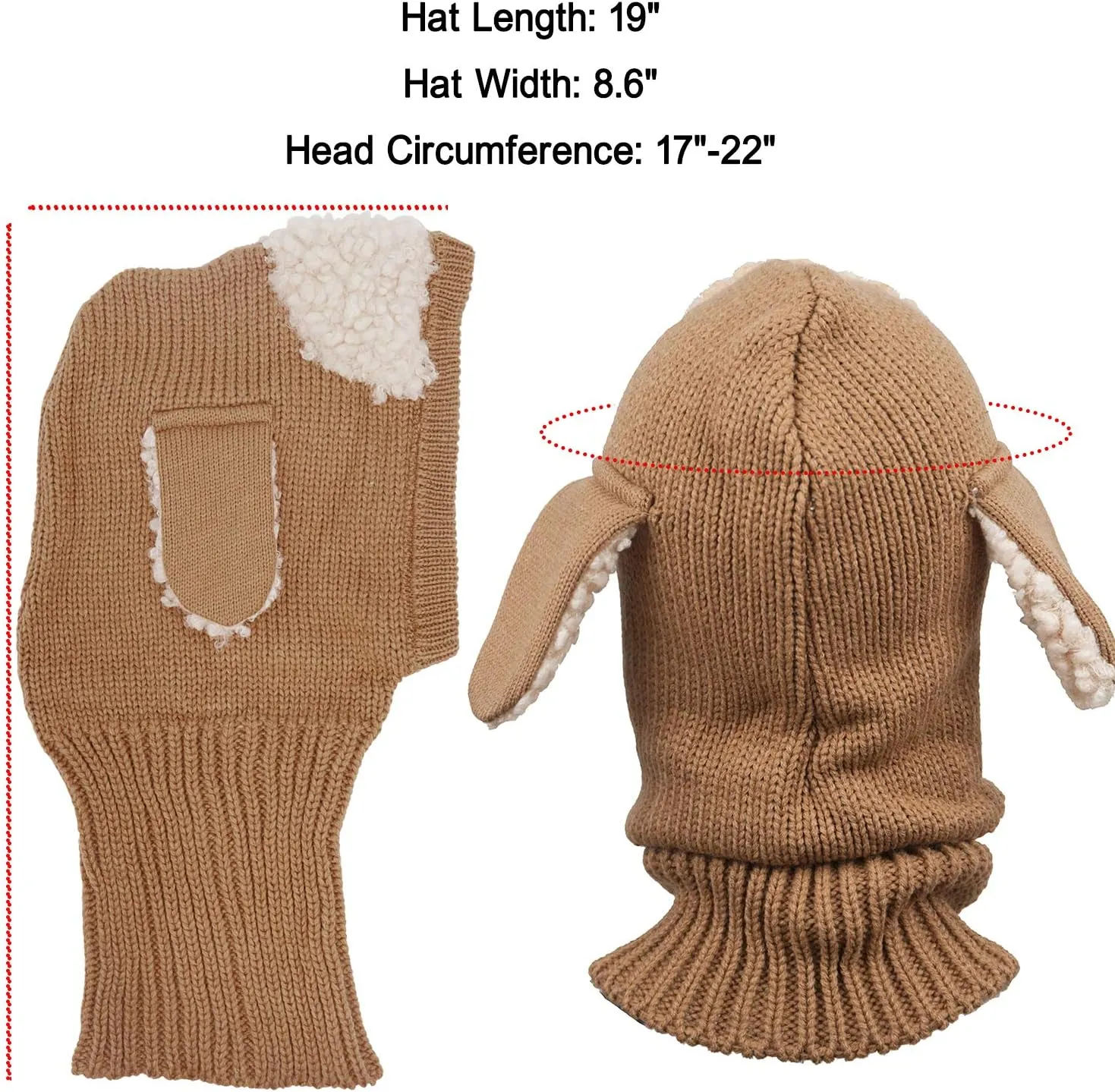 Bienvenu Baby Girls Boys Winter Hat Scarf Earflap Hoodie Scarves Skull Caps
