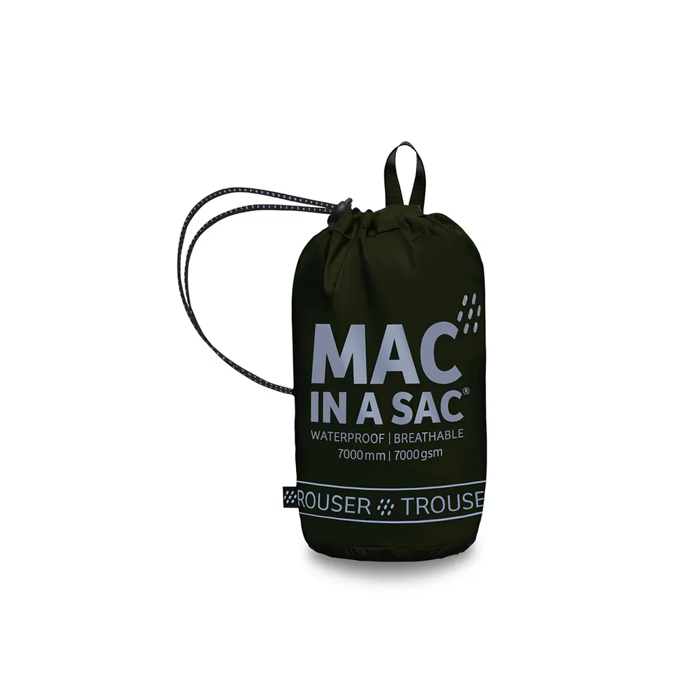 [CLEARANCE] Mac In A Sac ® Origin 2 Full Zip Overtrousers (Black)