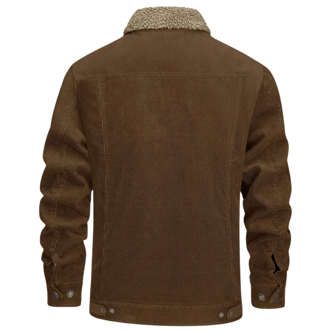 Corduroy Cargo Jas