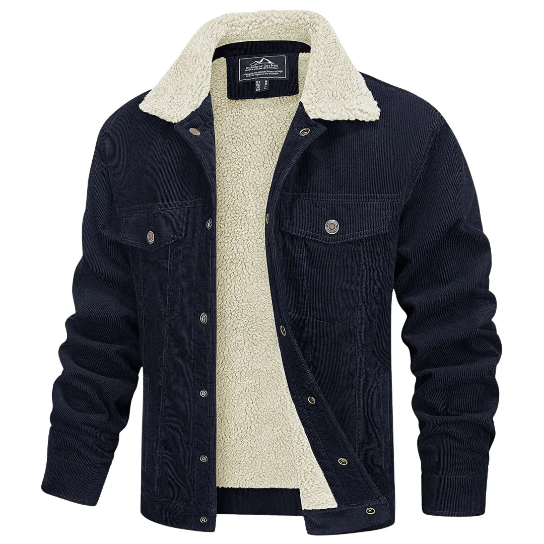 Corduroy Cargo Jas