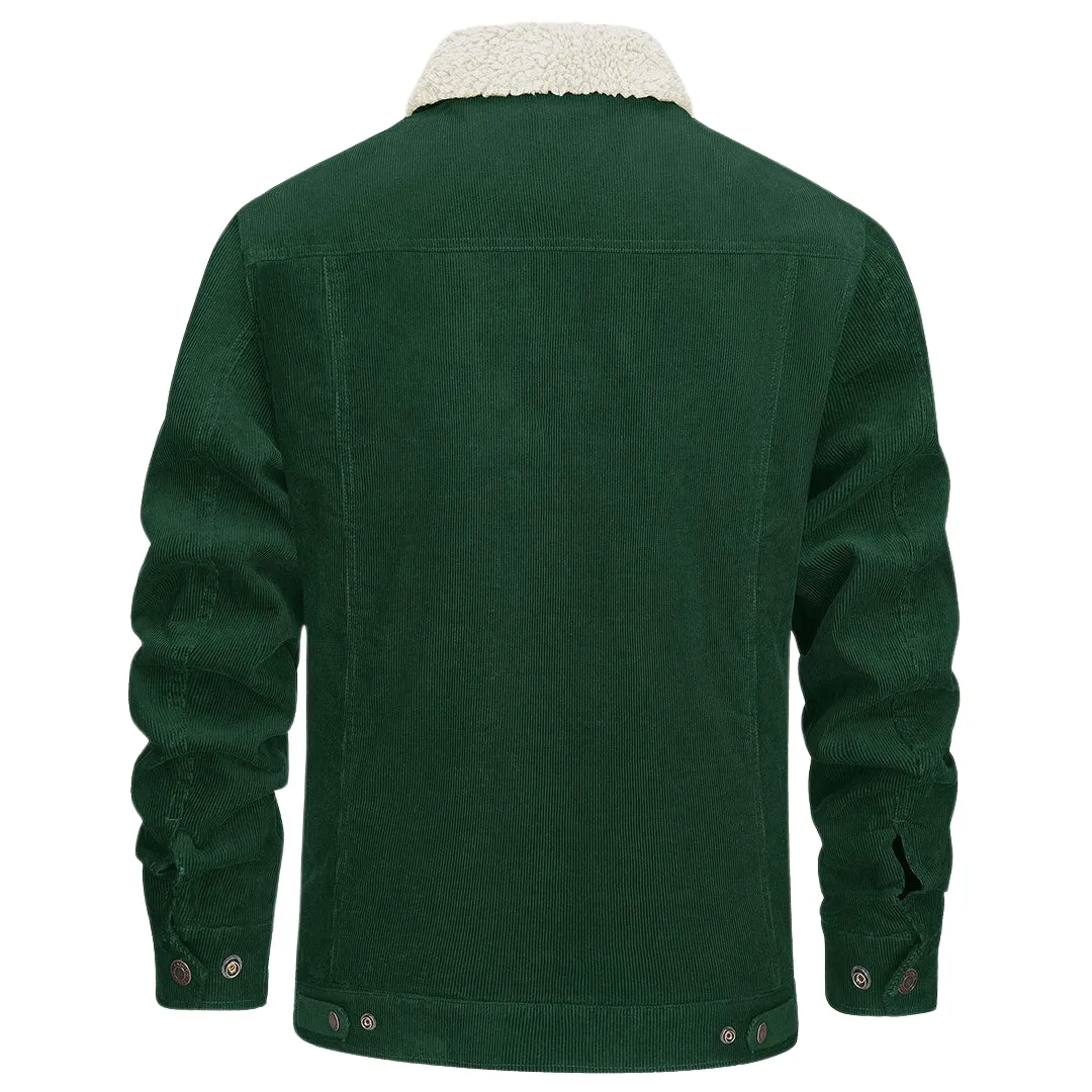 Corduroy Cargo Jas
