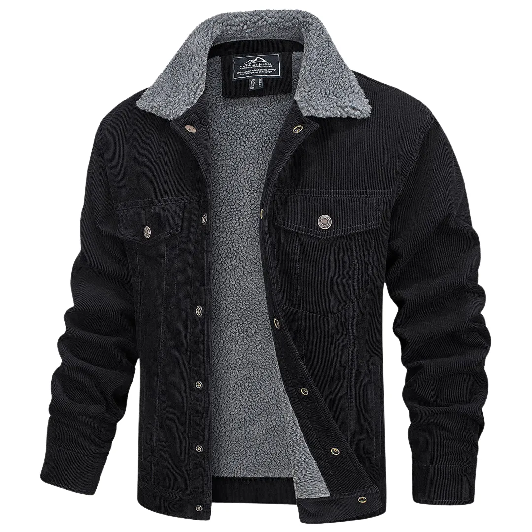 Corduroy Cargo Jas