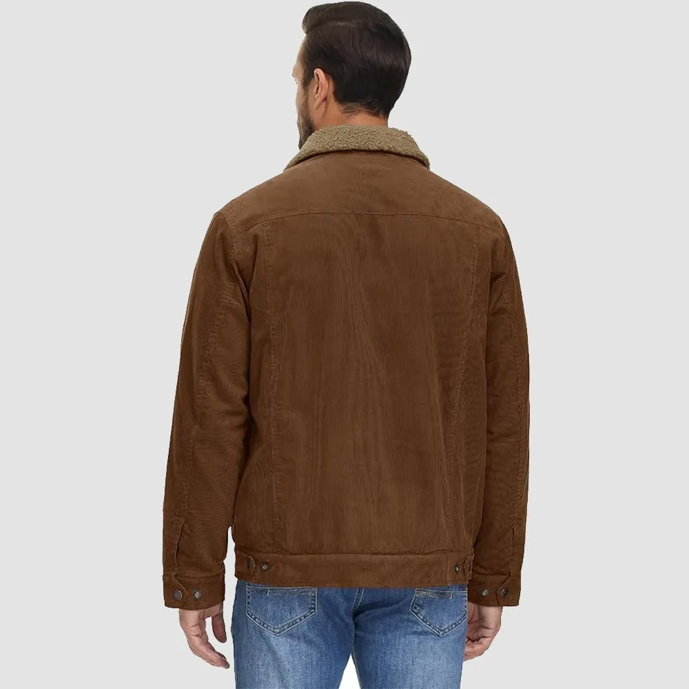 Corduroy Cargo Jas