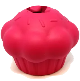 Cupcake eDispenser Durable Rubber Chew Toy & Treat Dispenser