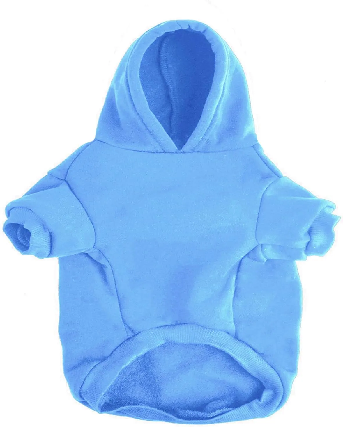 Dog Hoodie Dog Hoodies for Small Dogs Clothes I Love My Mom Fleece Sweater Winter Sweat Shirt Warm Cotton Dog Hoodie for Small Dog Cat Mom Blue M
