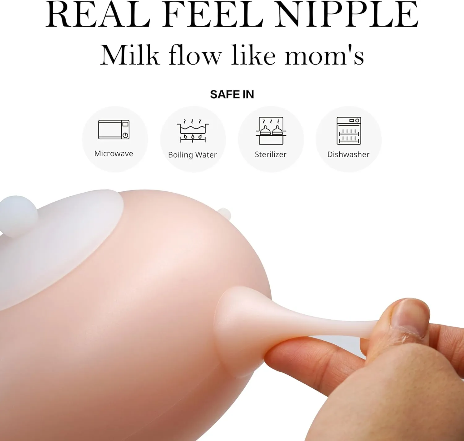 Doggiema Puppy Feeders for Multiple, Puppy Bottles for Nursing, Puppy Milk Feeder, Puppy Nipple Feeder, Puppy Feeding Station,Silicone Puppy Feeder with Nipples M Size