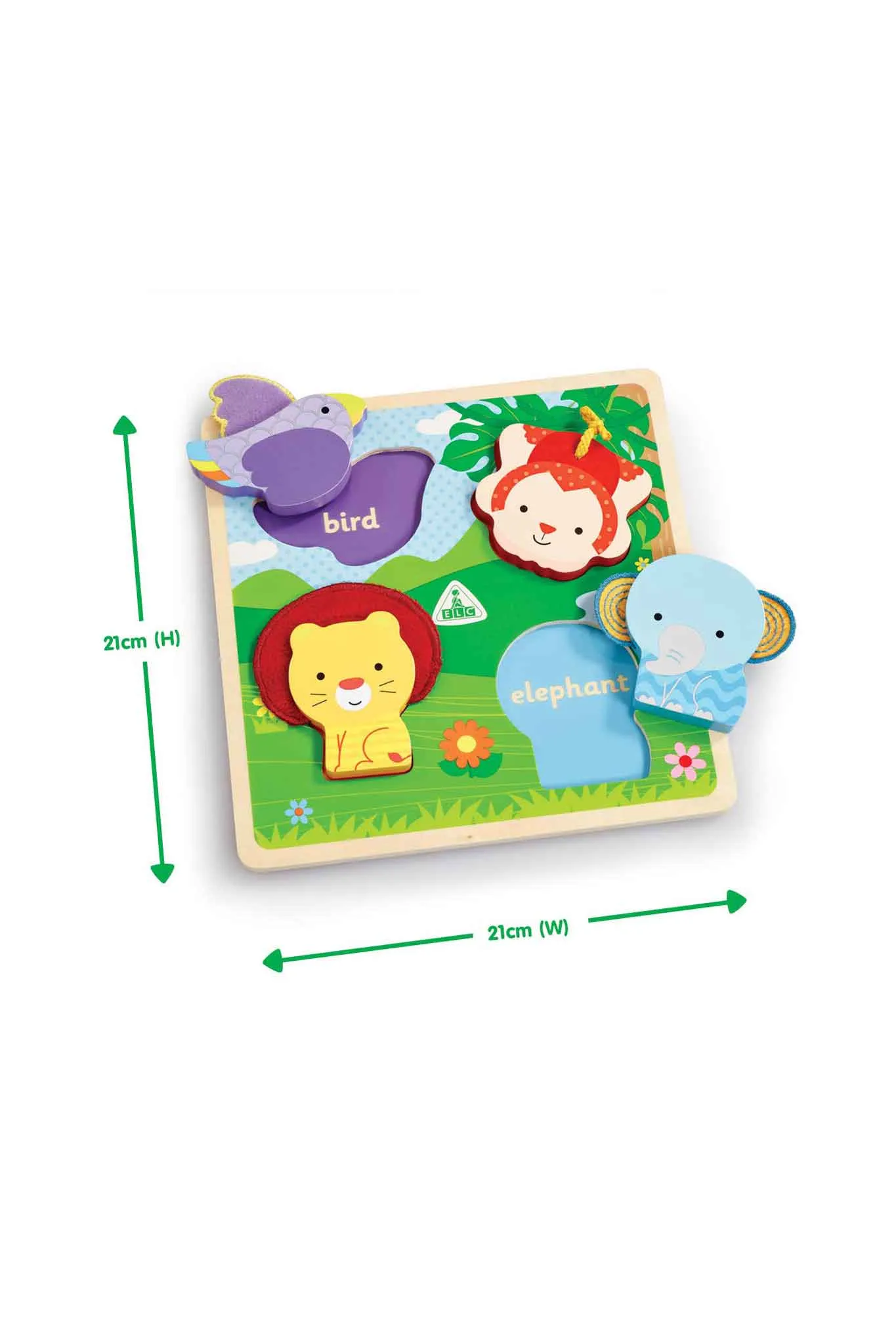 Early Learning Centre Touch & Feel Wood Puzzle