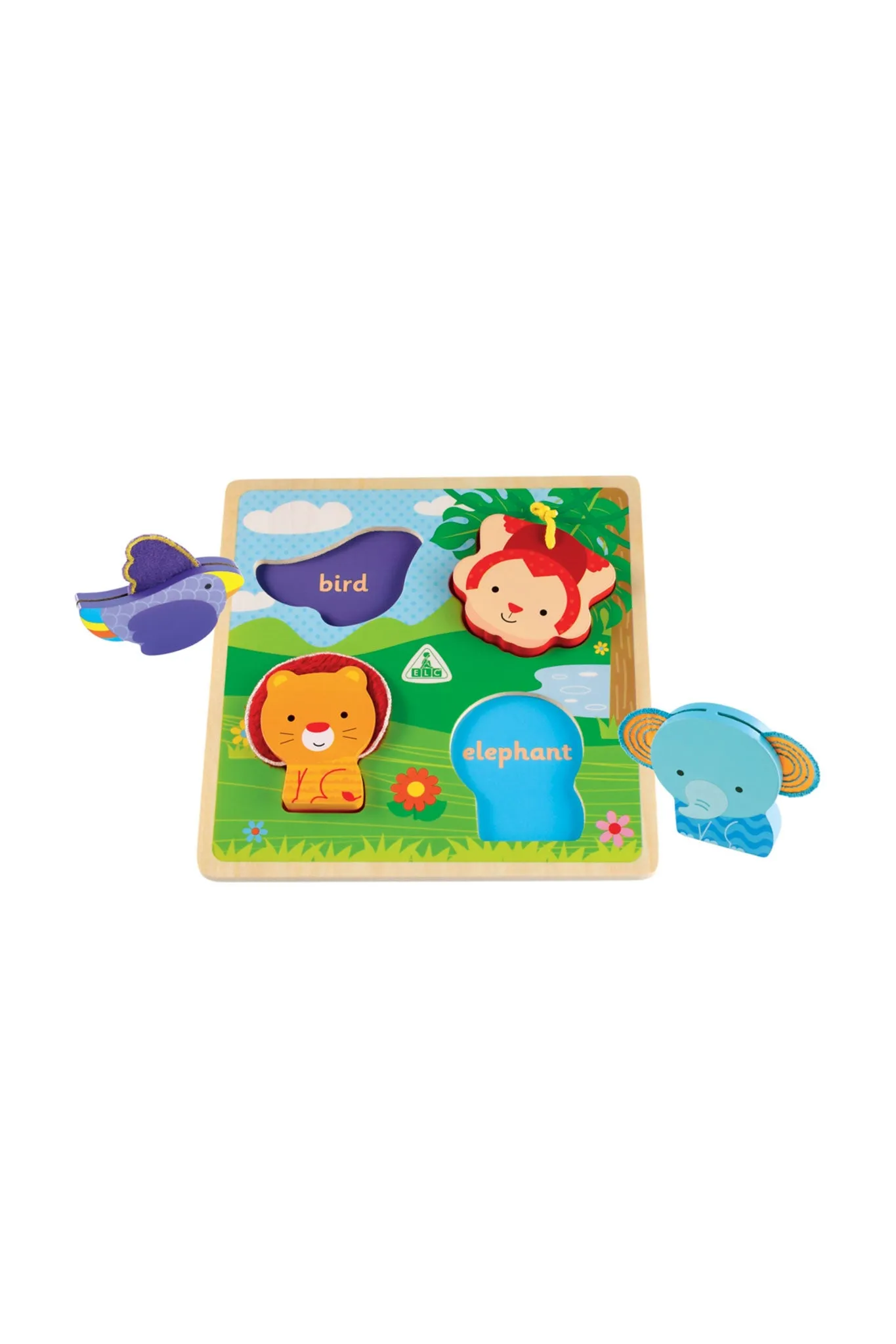 Early Learning Centre Touch & Feel Wood Puzzle