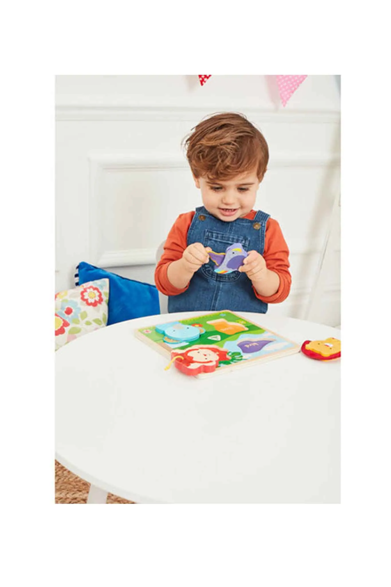 Early Learning Centre Touch & Feel Wood Puzzle