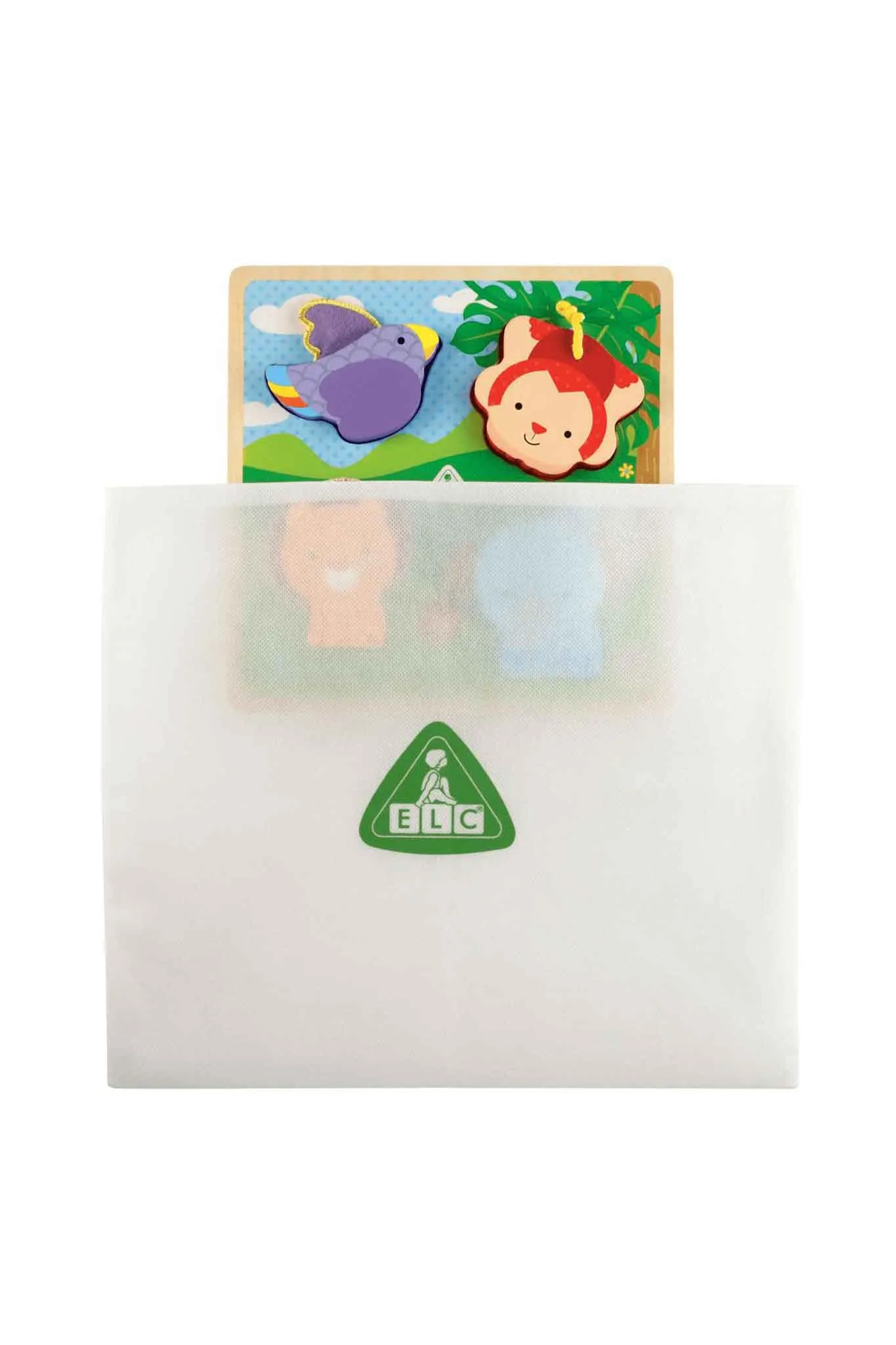 Early Learning Centre Touch & Feel Wood Puzzle