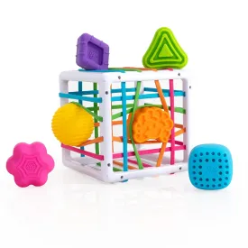 Fat Brain Toys InnyBin Shape Learning Toys, Sensory Toys for Babies and Toddlers, Baby Toys Ages 10 Months 