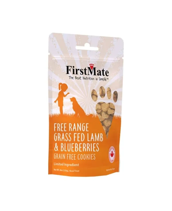 Firstmate Grain Free Limited Ingredient Cookies - Free Range Grass Fed Lamb