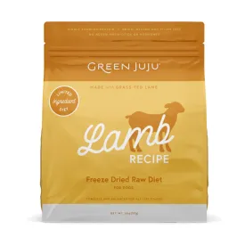 Green Juju Lamb Recipe Freeze Dried Dog Food 14oz