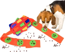 Interactive Snuffle Ball - Dog & Cat Enrichment Toys for Boredom & Stimulation - Treat Dispenser for Small, Medium & Large Breeds