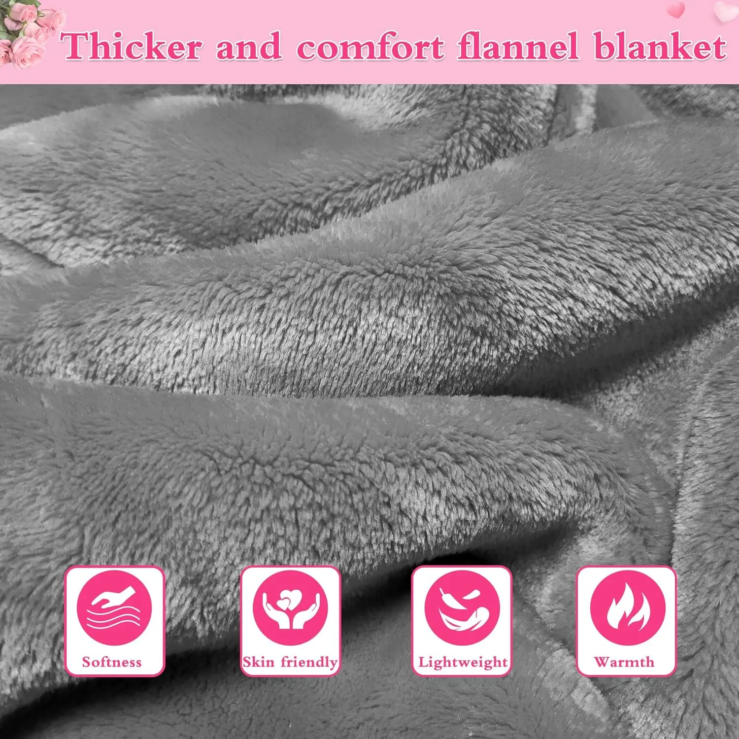 KPBLIS Wearable Blanket Hoodies Gifts for Women and Men, Oversized Wearable Hoody Blanket Sweatshirt, Cozy and Warm Wearable Fleece Blanket with Sleeves and Giant Pocket for Adults, Gray