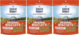 Natural Balance L.I.T. Sweet Potato and Fish Formula Dog Treats for Dogs - 3-Pack, 14oz