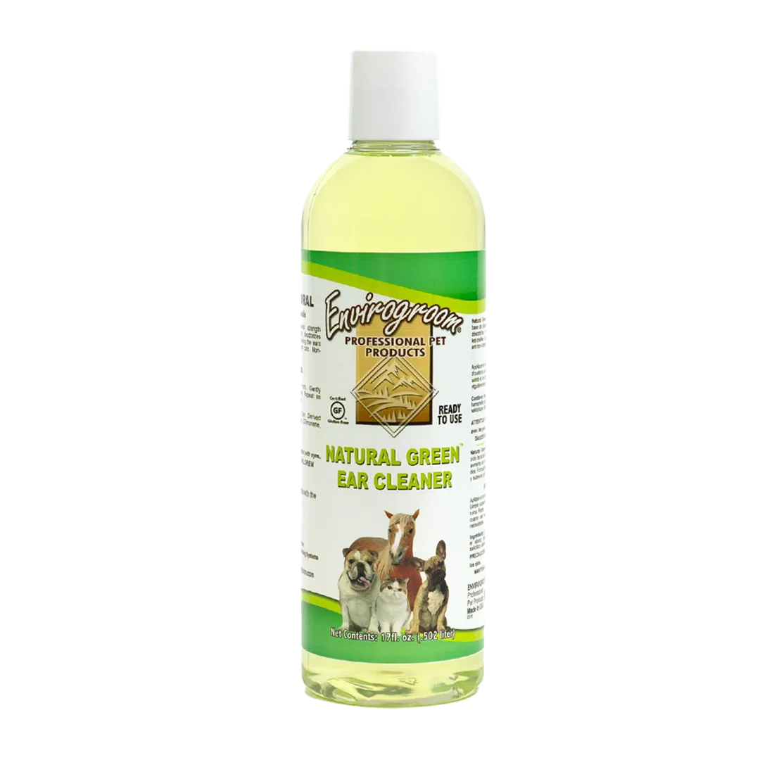 Natural Green Ear Cleaner 17oz by Envirogroom