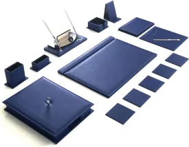 Office Desk Nameplate Phone Holder Document Organizer Coasters Ballpoint Fountain Pen (Color : A)