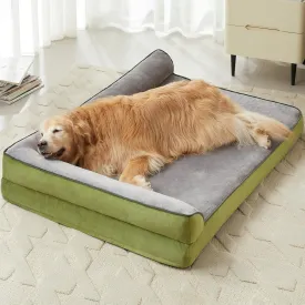 Orthopedic Dog Beds for Extra Large Dogs - Waterproof Sofa Dog Bed with Removable Washable Cover, Waterproof Lining and Anti-Slip Bottom,Pet Bed