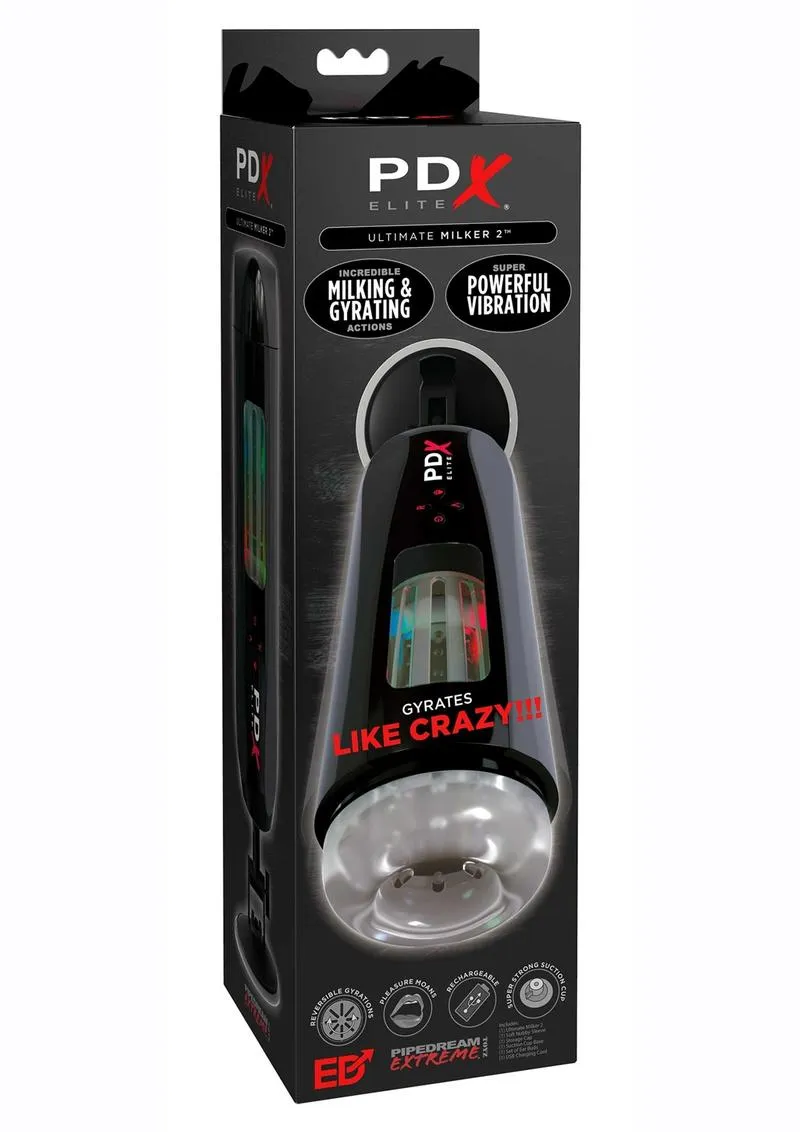 PDX Elite Ultimate Milker 2 Rechargeable Masturbator