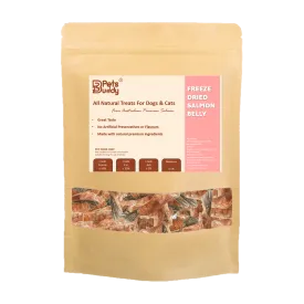 PETSBUDDY Freeze Dried Treat Salmon Belly 1kg