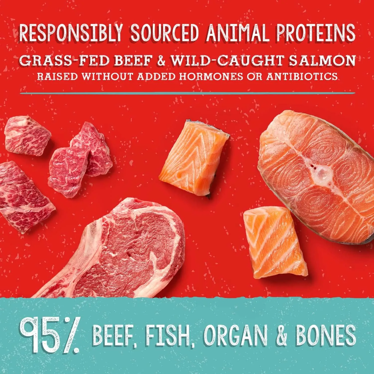 Stella & Chewy's Freeze Dried Raw Meal Mixers  Crafted for Puppies  Grain Free, Protein Rich Perfectly Puppy Beef & Salmon Recipe  3.5 oz Bag