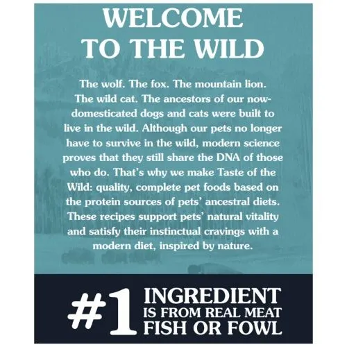 Taste of the Wild Appalachian Valley Grain Free All Small Breeds Adult Dry Dog Food 12.2kg