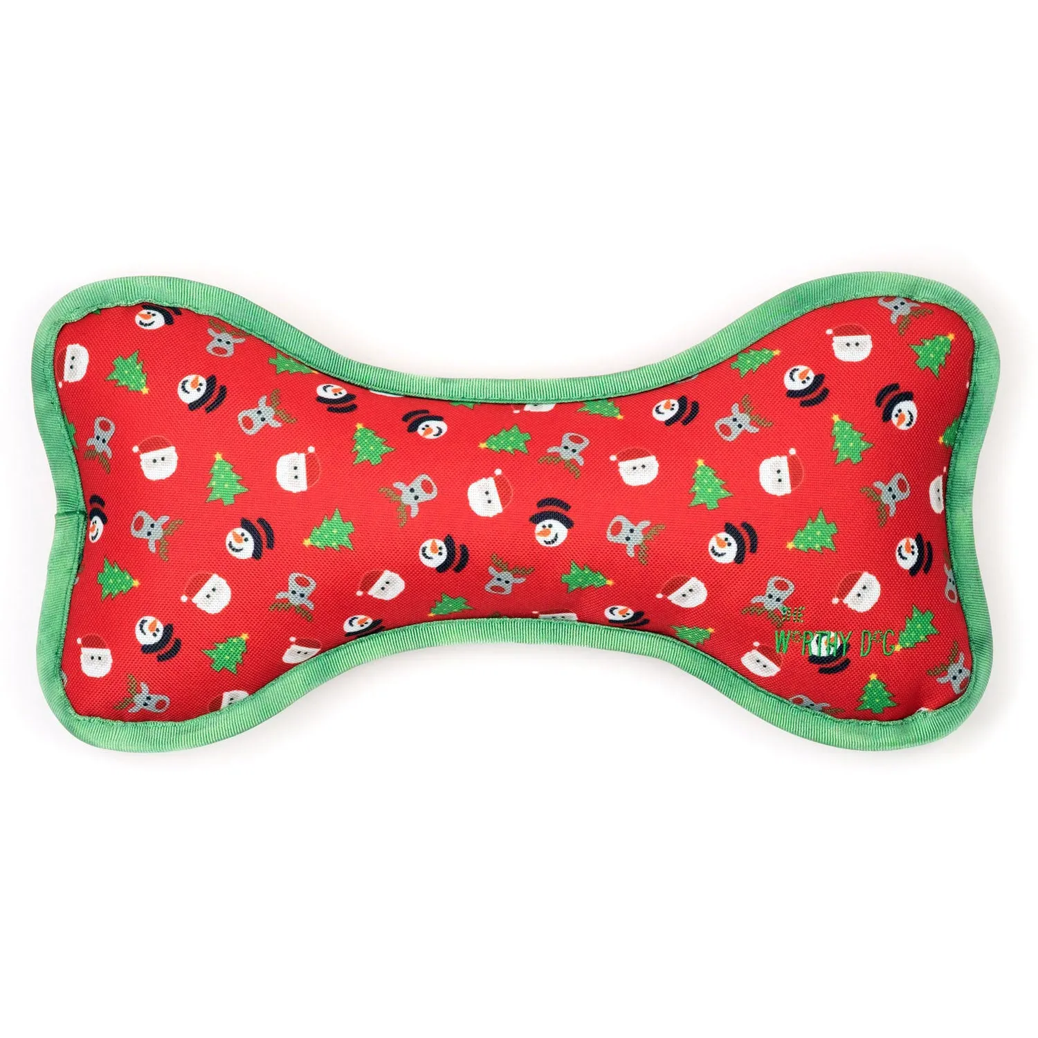 The Worthy Dog Merry Christmas Bone