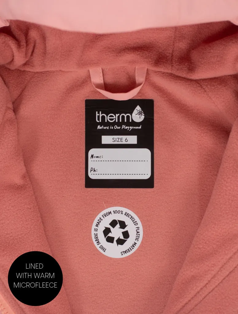 THERM SPLASHMAGIC STORM JACKET - APRICOT BLUSH