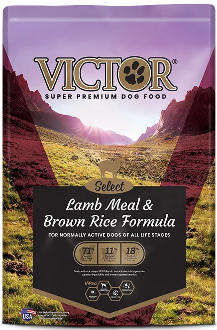 Victor Select Lamb Meal & Brown Rice Dry Dog Food