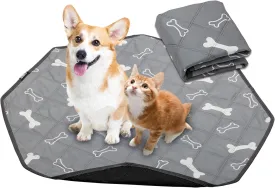 Washable Pee Pads for Dogs, Reusable Puppy Pads Pet Training Pads , Waterproof Machine Wash, Suitable for Floor Protector, Couch Cover, Crate, Potty Training, 29 Inch 1 Pack (Octagon)