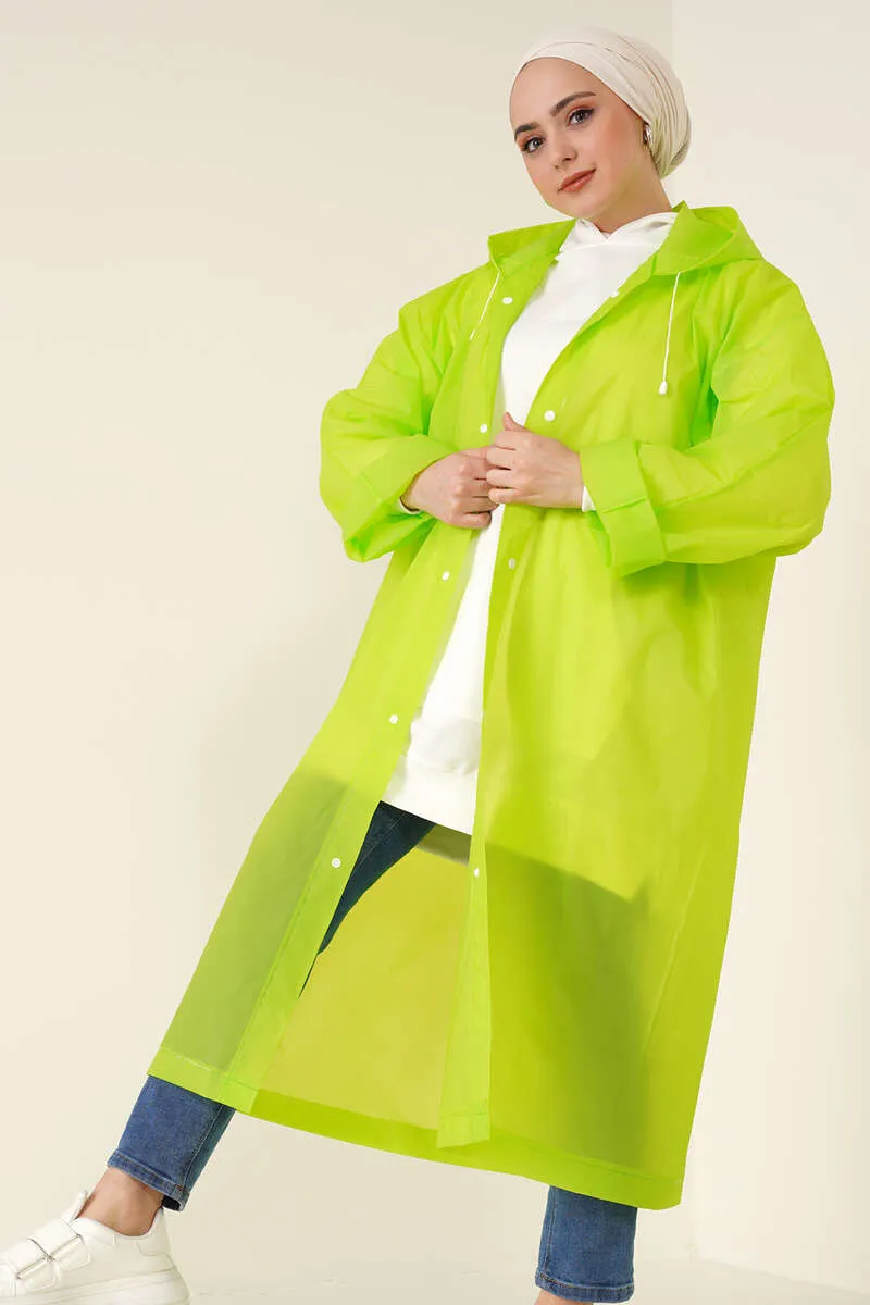 Waterproof Raincoat - Green