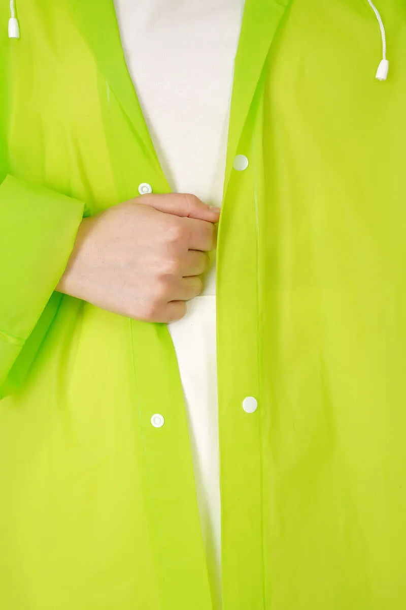 Waterproof Raincoat - Green