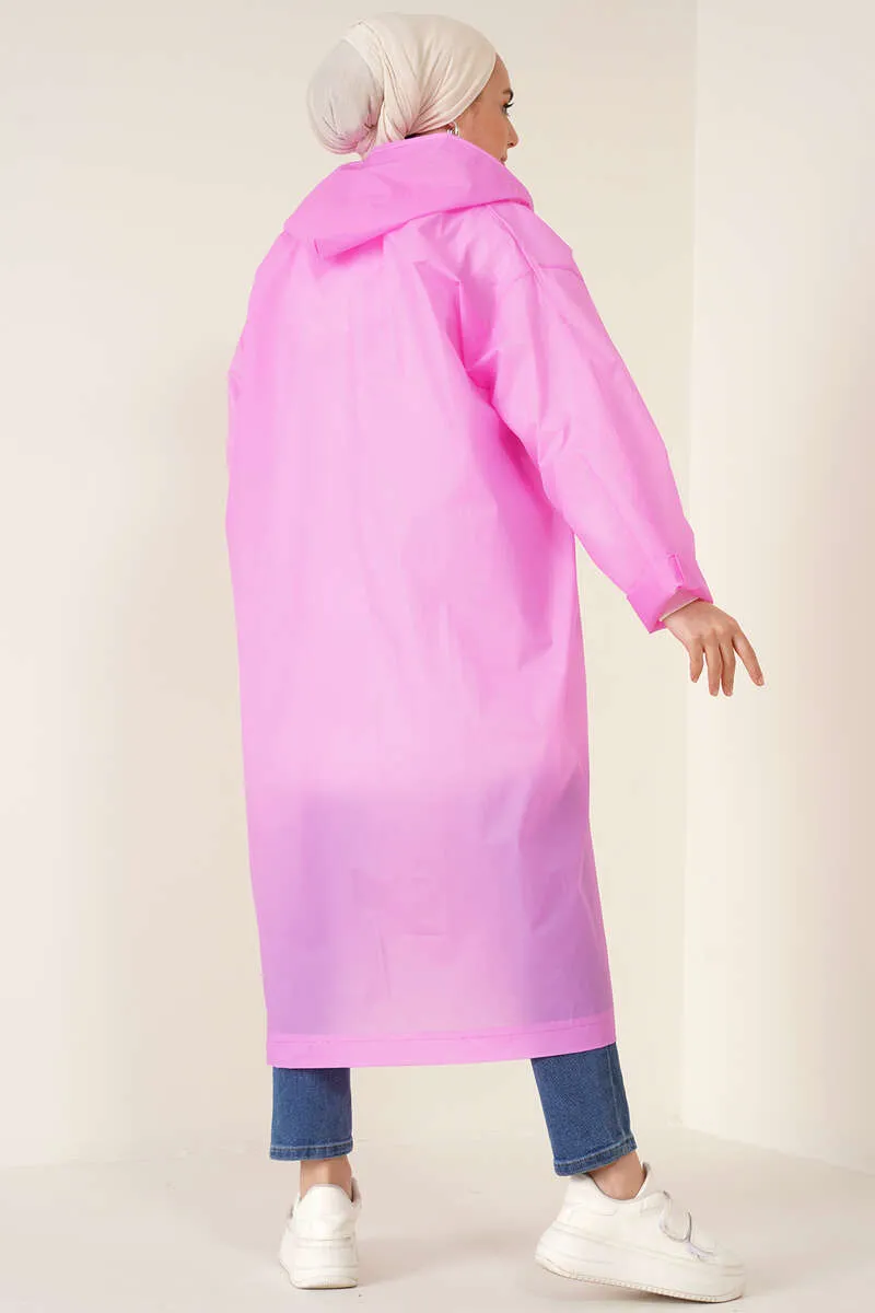 Waterproof Raincoat - Pink