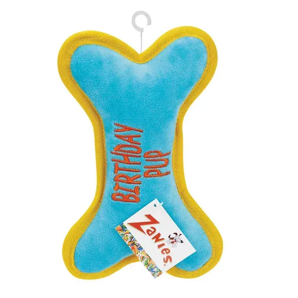 Zanies Birthday Pup Bone, Dog Toy
