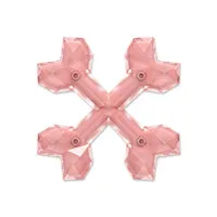 Zeus Duo Cross Bones - Chicken Scent - Coral - 15 cm (6 in)
