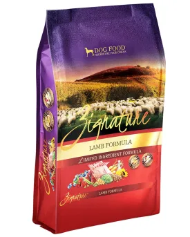 Zignature Lamb Dry Dog Food 4lb